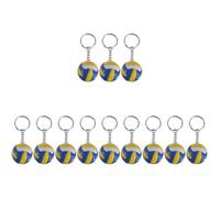 BESPORTBLE 12 llaveros de voleibol para niñas adolescentes, de cumpleaños, natacion accesorios, mini deportivas, voleibol, voleibol