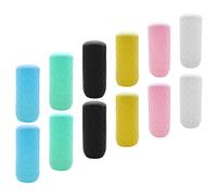 BESPORTBLE 12 Piezas Fundas Ideales para Botellas Reutilizables de Silicona de Viaje, Protectoras Fáciles de Limpiar y Artículos de Aseo y Champú