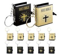 BESPORTBLE 12 Piezas Llavero Libro Sagrado Mini, Colgante Portátil para