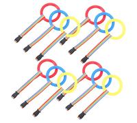 BESPORTBLE 12 Piezas Retractable Dog Leash Correa De Seguridad Para Tela De Tendón De Carne