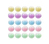 BESPORTBLE 120 Piezas Cápsulas Redondas Transparentes Macaron Cápsulas Vacías para Máquinas Expendedoras Cajas para Fiestas DIY Colores de Unidades para Eventos Familiares y Manualidades
