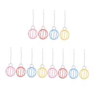 BESPORTBLE 12piezas Juguetes para Hamster Set De Bolas De Comida Colgantes para Jaula Color Aleatorio