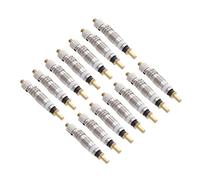 BESPORTBLE 12piezas Núcleo De Válvula Presta para Bicicleta Y Carretera Reemplazo De Vástago De Neumático Resistente La Corrosión Compatible con Válvulas Tubeless