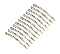 BESPORTBLE 12piezas Pinzas Pelo Gemas De Imitación Elegantes Carácter Para y Niñas Doradas y