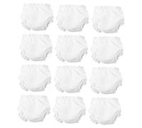 BESPORTBLE 12Piezas Ropa Interior de Muñeca de Blancos para Muñecas Accesorios de para rol y Crianza Duraderos y Lavables