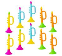 BESPORTBLE 14 Piezas Bocinas de Plástico Portátiles para Animar Partidos de Fútbol y Fiestas Trompetas Infantiles Resistentes y Ligeras para Exteriores