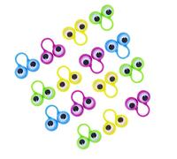 BESPORTBLE 15 Piezas Anillos Oculares de Dedos para Juguetes Educativos de Actividad Ojos de para Fiestas y Material Seguro y Color Aleatorio