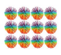 BESPORTBLE 15 Piezas Bolas de Juguete de Coloridas para Mascotas de Bolas Antiestrés para Sensorial y Diversión la Oficina Fáciles de Limpiar