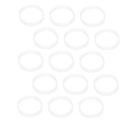 BESPORTBLE 15 Piezas Conectores para Túneles de Hámster Accesorios de Tubos para Jaulas Pequeñas Anillos de Conexión Rectos y Curvos para Expansión DIY de Hábitat Mascotas