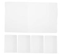 BESPORTBLE 15 Piezas Funda Pasaporte Transparente Mate PVC Resistente Protector Documentos Tarjetas Viaje Seguro Organizador