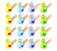 BESPORTBLE 15 Piezas Silbato de Pájaro Silbatos de Madera Niños Silbato Divertido Juguetes Niños Instrumento Musical Educativo Juguete para Adolescentes Niño Niño (Color Aleatorio)