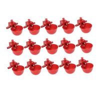 BESPORTBLE 15piezas Bebedero De Agua para Pollos Bebedero Automático Flujo Ajustable para Cría De Aves De Corral Doméstico para y Codornices