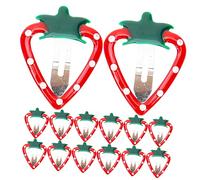 BESPORTBLE 15piezas Pinzas Pelo Fresa Accesorios Kawaii Para Niñas Pinzas De Frutas Cabello De Bebés Horquillas Cabello