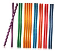 BESPORTBLE 16 Palillos Musicales de Percusión para Niños, Madera Suave al Tacto Daño para Manos, Juguetes Educativos de Ritmo Coloridos y Resistentes