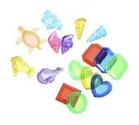 BESPORTBLE 16 Piezas Juguetes de Buceo para Piscina Gemas Simulación Coloridas y Animales Set Sumergible Resistente para Verano