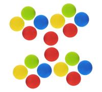 BESPORTBLE 18 Piezas Mini Bolas de Golf EVA de Colores Suaves y Ligeras para Entrenamiento Interior y Actividades Jardín Familiar y Práctica Segura