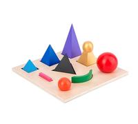 BESPORTBLE 1Juego Conjunto de Jigsas Estereoscópicas de Madera para Aprendizaje de Gramática Juguete Didáctico de Símbolos Sintácticos para Educación Preescolar y Montessori