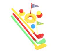 BESPORTBLE 1juego Juguete De Golf para Palos De Golf Infantiles para Actividades Al Aire Desarrollo Físico y Mental Colores Surtidos