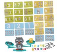 BESPORTBLE 1Juego Matemáticas Educativo Juguete Interactivo de Balance de Habilidades Cognitivas y Aprendizaje y Desarrollo Infantil