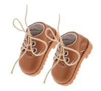 BESPORTBLE 1Par Zapatos Miniatura para Muñecas de Decoración de Artificial Accesorios Resistentes y Duraderos para Imaginarios