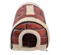 BESPORTBLE 1Pieza Nido De Fieltro para Mascotas Desmontable Retro Cama para Perros Pequeños S Accesorios para Mascotas