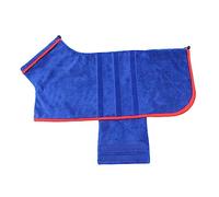BESPORTBLE 1pieza Toalla Absorbente para y Gatos Bata De Secado Rápida para Azul para Después del Baño o Natación Gran Capacidad De Absorción y De Limpiar