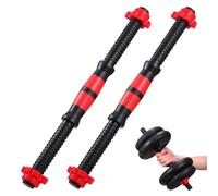 BESPORTBLE 2 barras de mancuernas, accesorios de levantamiento de pesas para barras de gimnasio (color al azar) (40 cm)