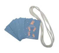 BESPORTBLE 2 Correas De Dedo con Forma De Cruz De Flores Trenzadas para Niños Cuerda para Dedo Juego De Cuna Juegos Cooperativos Juguetes para Niños Juego De Mano Juego De Cuna Cuerda