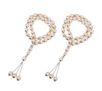 BESPORTBLE 2 Cuentas De Oración Cuentas De Tasbih Para Adoración Islámica Joyería Religiosa - Pulseras De Rosario Con Para Hombres Y Mujeres Y Adoración