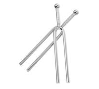 BESPORTBLE 2 Diapasones Para Guitarra a 440 Hz, Tono Estándar, Accesorios Musicales Plateados, Material Duradero, Afinación Precisa Para Instrumentos Musicales