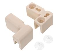 BESPORTBLE 2 Juegos Accesorios para Parque Infantil con Ventosas Conectores para Vallas de Perros y Plástico Seguro y Resistente Fácil Instalación y Retirada