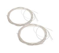 BESPORTBLE 2 juegos Cuerdas Guitarra Clásica Nylon Juego Plateadas Reemplazo Acústica Eléctrica Principiantes Profesionales con Bolsa Perlada