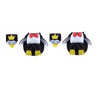 BESPORTBLE 2 Juegos Disfraz de transformación de Mascota Sombrero de pinguino Gato Lindo Sombrero de Perro pingüino Halloween Hallowen Dog Coat Abrigos Suministros para Cachorros Capa de Gato