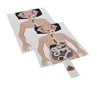 BESPORTBLE 2 Juegos Educativo de de Sistema Digestivo para Kit de Experimento Científico DIY Juguete Didáctico para Estimular Anatomía y Pensamiento Crítico y Niñas