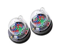 BESPORTBLE 2 Juegos Máquina de Lotería Eléctrica Mini con Selección de Números de Azar Fiestas y Recreación Familiar