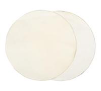 BESPORTBLE 2 Parches para Djembes Refuerzo de Graves y Reducción de Vibración, Resistentes al Impacto, Accesorios de Reparación para Percusionistas Profesionales en Presentaciones Africanas