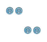 BESPORTBLE 2 Pares Gemelos de Cufflink para Hombres Accesorios para Camisas de Negocios y Clásico para Ocasiones Especiales