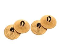 BESPORTBLE 2 Pares Platillos de Dedo de Cobre para Danza del Vientre de Diseño Egipcio Sonido Nítido Cómodos y Seguros para y Entretenimiento Familiar