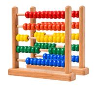 BESPORTBLE 2 Piezas Abaco de Madera para Aprendizaje Infantil Educativo de Cálculo para Herramienta de Enseñanza de Matemáticas de Madera de Haya para Educación Preescolar y Desarrollo de