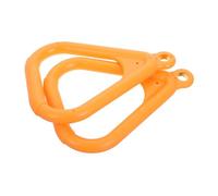 BESPORTBLE 2 Piezas Anillos de Gimnasia Triangulares para Entrenamiento Exterior Resistentes y Portátiles para Ejercicio y Diversión Actividades Físicas
