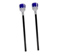 BESPORTBLE 2 Piezas Bastón Real de Juguete para Varita Mágica de Cosplay Azul para Halloween y Disfraces Scepter Multifuncional con Diseño Elegante