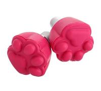 BESPORTBLE 2 Piezas Bloque de Freno para Patines Forma de Pata de Gato, Goma y Acero, Fácil Instalación y Protección de Punteras para Patinaje Outdoor E Indoor