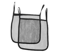 BESPORTBLE 2 Piezas Bolsa Colgante para Cochecito Gran Capacidad Organizadora Lateral para Guardar y Juguetes Bolsa de Viaje para Fácil Instalación Color Negro