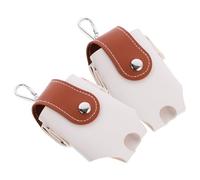 BESPORTBLE 2 Piezas Bolsa de Golf Soporte para tee de Golf Llavero Porta de Golf Bolsas Golf Accesorios Golf Soporte para Tees de Golf de Uso Diario Bolsa Colgante de Golf Exterior