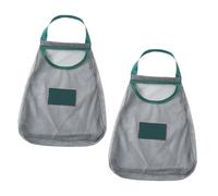 BESPORTBLE 2 Piezas Bolsa Malla Reutilizable para Verduras y Frutas Unidades Colgantes Diseño Transpirable y Resistente para Almacenamiento de Ajo Cebolla Patatas y Jengibre para Cocina y