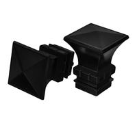 BESPORTBLE 2 Piezas Cabeza de Garrote Romana Remate para Barra de Cortina Extremo Decorativo para Barra de Cortina Uso Dormitorio o Sala de Estar