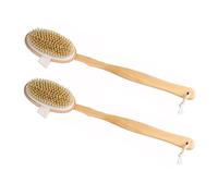 BESPORTBLE 2 Piezas Cepillos De Baño Para Mascotas Mango Cepillo De Baño Para Perros y Gatos Para Mascotas Cerdas Uso Para Cepillar