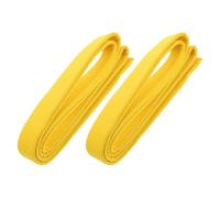BESPORTBLE 2 Piezas Cinturones de Taekwondo Amarillos para Entrenamiento de Karate y Artes Marciales de Cinturones Uniformes Resistentes para Hombre y Mujer Accesorio Ligero para Boxeo y