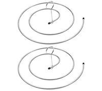 BESPORTBLE 2 Piezas Colgador de Lavandería Espiral Sábana de Cama Rotativa Bufanda Manta Colgador de Secado Espiral Ahorro de Espacio Soporte de Secado de Ropa