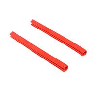 BESPORTBLE 2 Piezas Cubierta Goma Absorbente Accesorios Skate Protector patineta Goma Protección para patineta Guardabarros patineta Longboard Plato Pescado pequeño Rojo